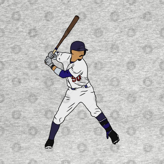 Mookie Betts Batting Stance by rattraptees